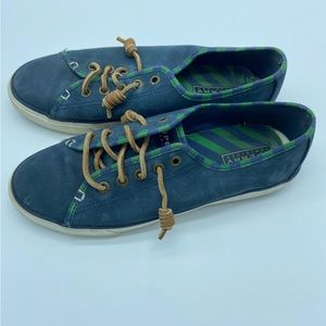 Sherry Top Sider Slip On Leather Sneakers